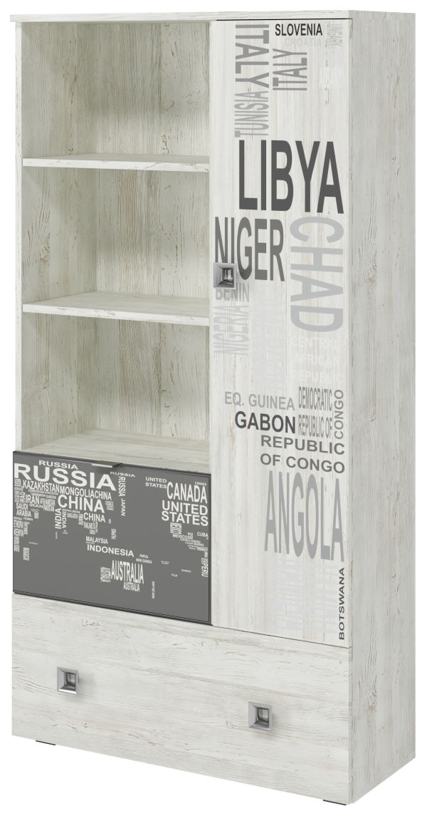 Фото Шкаф книжный Поло от производителя Регина в Ялте по цене 9&nbsp;430 ₽