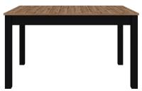 Стол обеденный Loft STO (мдф, лдсп-дуб вотан, черный (Black Red White (БРВ)) ) в Ялте от производителя в интернет магазине Планета Комфорта Стол обеденный Loft STO (мдф, лдсп-дуб вотан, черный (Black Red White (БРВ)) ) в Ялте от производителя