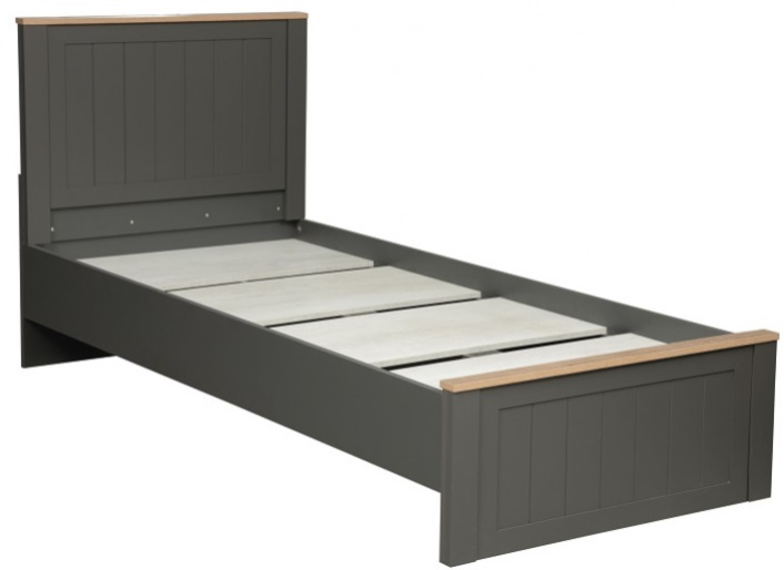 Фото Кровать односпальная Прованс 37.22 (СМ 90х200) комплектуется настилом от производителя Олмеко в Ялте по цене 14&nbsp;860 ₽