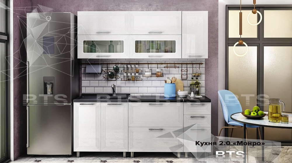 Фото Кухня Монро (2,0) от производителя БТС  в Ялте по цене 38 040 ₽