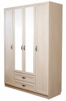 Шкаф Вега ВМ-06 (160) четырехдверный (сосна карелия, сосна карелия,(Хорошая мебель)) в Ялте от производителя 