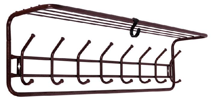 Вешалка с полкой 100 (медный антик  (Завод металлических изделий) ) Вешалка с полкой 100 (медный антик  (Завод металлических изделий) )