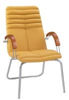 Фото stulya-ofisnye конференц-кресло гелекси (galaxy) wood cfa производитель Новый стиль