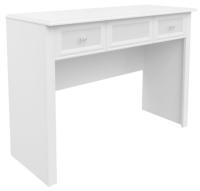 Стол туалетный Грация (лдсп, мдф-белый,  белый (Браво-мебель) ) в Ялте от производителя 