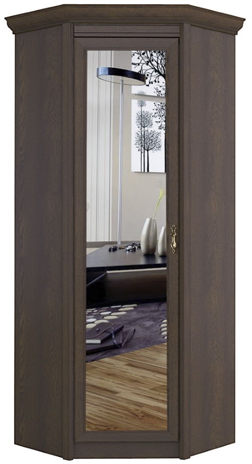 Фото Шкаф Флоренция 641 (87) угловой (с зеркалом) от производителя Яна в Ялте по цене 38&nbsp;220 ₽