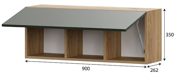 Фото Шкаф навесной Милан в Ялте по цене 5 020 ₽ от производителя SV-мебель, код товара 2000002559573, 2000002559580 шт Фото Шкаф навесной Милан от производителя SV-мебель в Ялте по цене 5 020 ₽