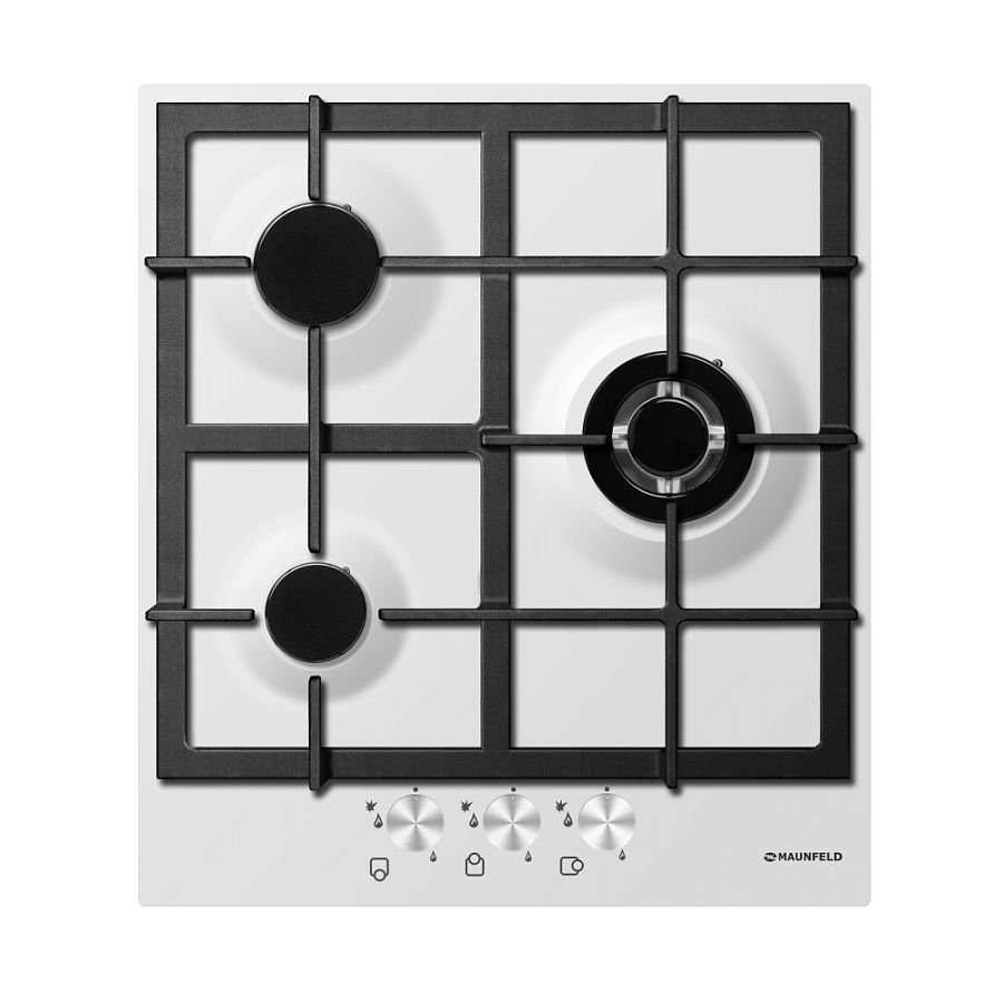 Фото Варочная поверхность газовая 3-х комф. MGHE 43 71 (450х520) от производителя Maunfeld в Ялте по цене 15 450 ₽