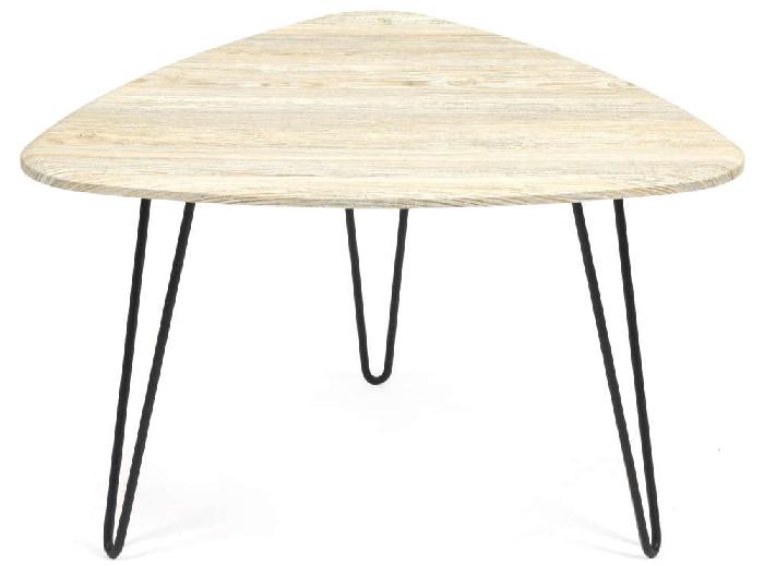 Стол журнальный Содис (Sodus) (металл, мдф-скания натуральная,  черный (Tetchair) ) Стол журнальный Содис (Sodus) (металл, мдф-скания натуральная,  черный (Tetchair) )