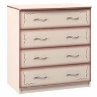 Комод Виктория  (макито-дуб молочный с патиной (Браво-мебель) ) в Ялте от производителя 