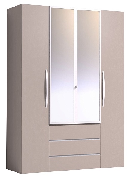 Фото Шкаф Брауни (Brownie)-555 (160) четырехдверный от производителя Глазов в Ялте по цене 49 580 ₽