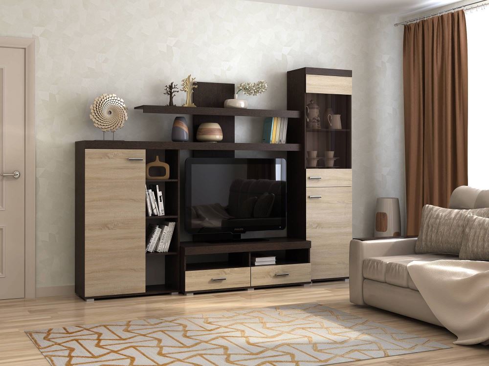 Фото Стенка Мистраль в Ялте по цене 17 270 ₽ от производителя ПАМИР, код товара 2000001534007, 2000001534014 шт Фото Стенка Мистраль от производителя ПАМИР в Ялте по цене 17 270 ₽