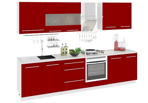 Небольшие кухонные гарнитуры для маленьких кухонь