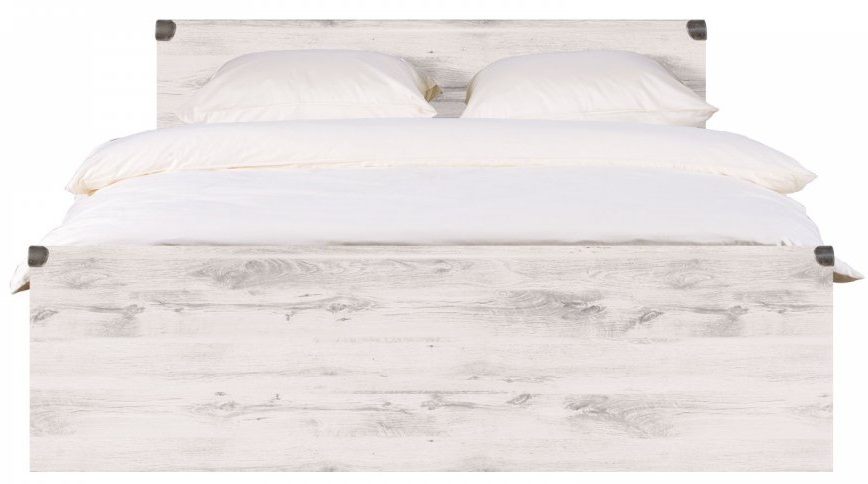 Фото Кровать двуспальная Индиана JLOZ (СМ 160х200) без основания от производителя Black Red White (БРВ) в Ялте по цене 17&nbsp;850 ₽