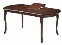 Стол обеденный Аликанте (Alicante AL-T4EXЗ) (№4 массив дерева, мдф шпон-темный орех,  темный орех (ТМК) ) в Ялте от производителя 