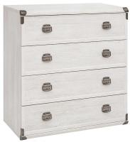 Комод Индиана JKOM4S/80 в интернет магазине Планета Комфорта Фото mebel-dlya-gostinits комод индиана jkom4s/80 производитель Black Red White (БРВ)