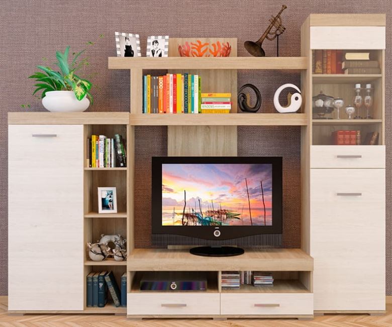 Фото Стенка Маэстро в Ялте по цене 17 000 ₽ от производителя Пирамида, код товара 2000001533321, 2000001533338, 2000001533345 шт Фото Стенка Маэстро от производителя Пирамида в Ялте по цене 17 000 ₽