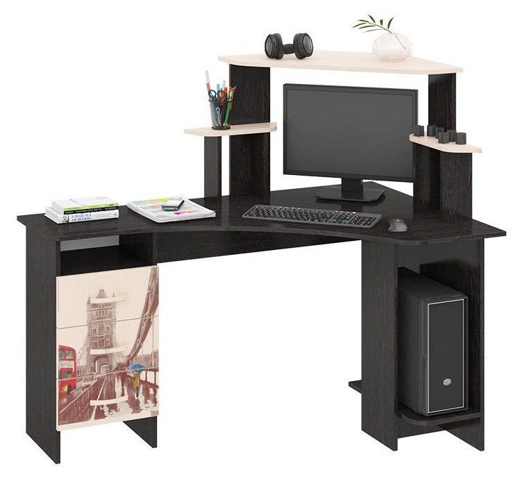 Фото Стол компьютерный Бумеранг-3Н(М) (П) от производителя ТриЯ в Ялте по цене 15&nbsp;410 ₽