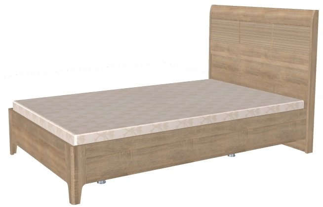 Фото Кровать односпальная Мелисса КР-2861 (СМ 120х200) с ламельным основанием от производителя Лером в Ялте по цене 31 160 ₽