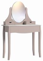 Стол туалетный Брауни (Brownie)-43 (лдсп, лдсп белый,  мокко, мокко-белый (Глазов) ) в Ялте от производителя 