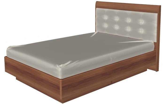 Фото Кровать двуспальная Мелисса КР-1852 (СМ 140х200) с подъемным механизмом от производителя Лером в Ялте по цене 41 310 ₽