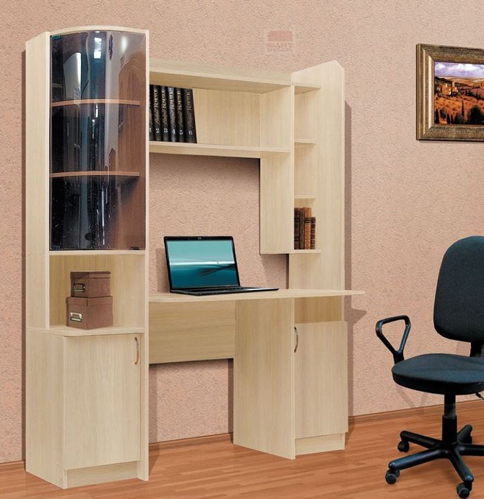 Фото Стол компьютерный Омега-1  от производителя Фант-мебель в Ялте по цене 10&nbsp;140 ₽