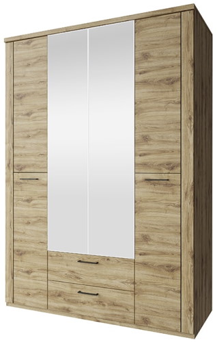 Фото Шкаф 4DG2S Дорсет (Doorset) (150) четырехдверный от производителя Анрэкс в Ялте по цене 47 800 ₽