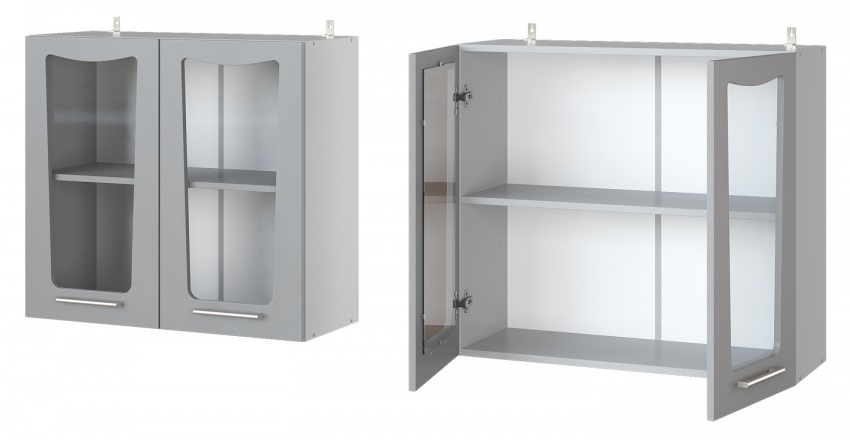 Фото Кухня Парма шкаф навесной АВ-80 от производителя Леко в Ялте по цене 6&nbsp;660 ₽