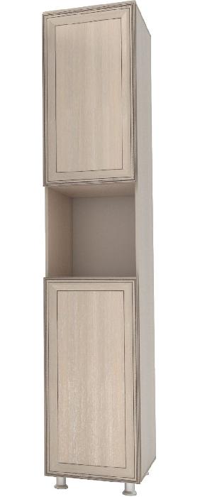 Пенал Классика (400) с нишей (дуб светлый, дуб светлый (Комфортная мебель) )