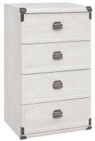 Комод Индиана JKOM4S/50 в интернет магазине Планета Комфорта Фото mebel-dlya-gostinits комод индиана jkom4s/50 производитель Black Red White (БРВ)