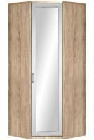 Шкаф Ивушка-10 (91) с зеркалом угловой (черный ясень , акация белая,(Марибель)) в Ялте от производителя 