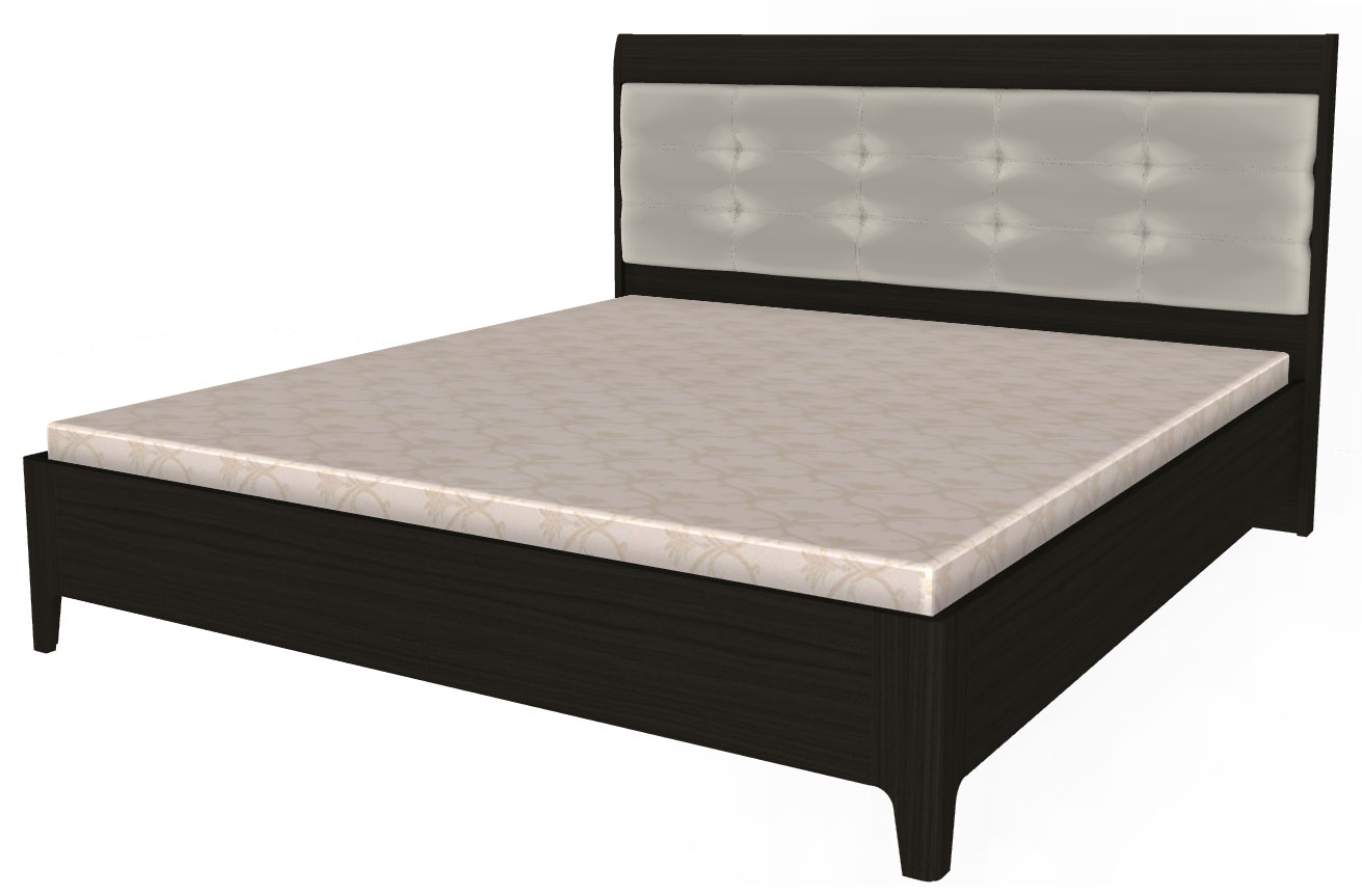 Фото Кровать двуспальная Камелия КР-2074 (СМ 180х200) с ламельным основанием от производителя Лером в Ялте по цене 36&nbsp;980 ₽