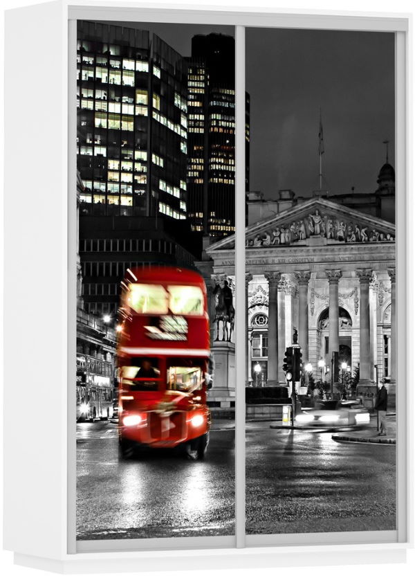 Фото Шкаф-купе Экспресс Дуо Фото (1,6х0,6х2,2 - 2 двери) от производителя Мебельная компания Е1 в Ялте по цене 39&nbsp;840 ₽