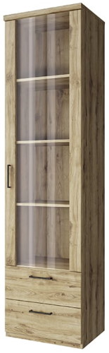 Фото Шкаф с витриной 1V2S Дорсет (Doorset) от производителя Анрэкс в Ялте по цене 16 980 ₽