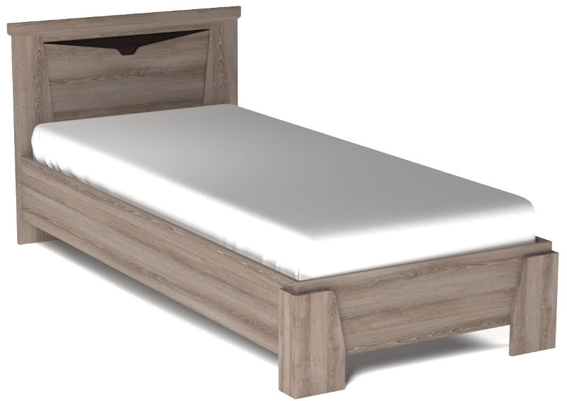 Фото Кровать односпальная Гарда NEW (СМ 90х200) без основания от производителя СБК в Ялте по цене 6&nbsp;020 ₽