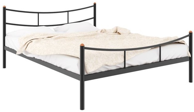 Фото Кровать двуспальная София Plus (СМ 160х200) трубка металл от производителя Милсон в Ялте по цене 13 340 ₽