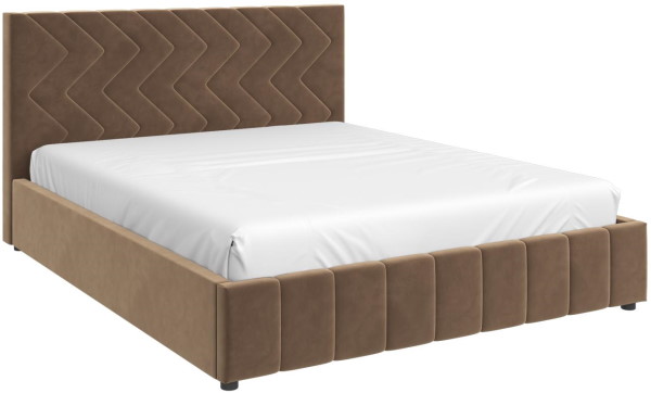 Фото Кровать двуспальная Нельсон (Зигзаг) (СМ 160х200) без основания от производителя Браво-мебель в Ялте по цене 14 920 ₽