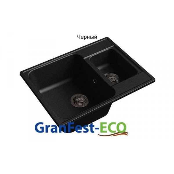 Фото Мойка Granfest eco-09 (ГР 620х480хh200) (шир.ящ.min 600) без сифона от производителя Granfest в Ялте по цене 3 730 ₽