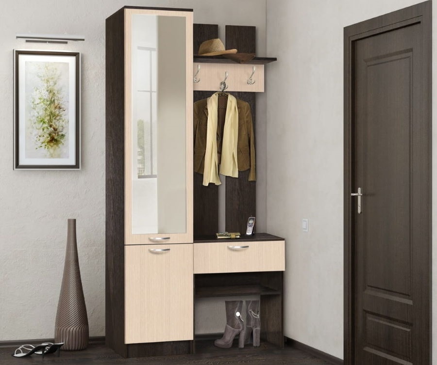 Фото Прихожая Иннэс-3 (левая) от производителя Диал в Ялте по цене 7&nbsp;650 ₽