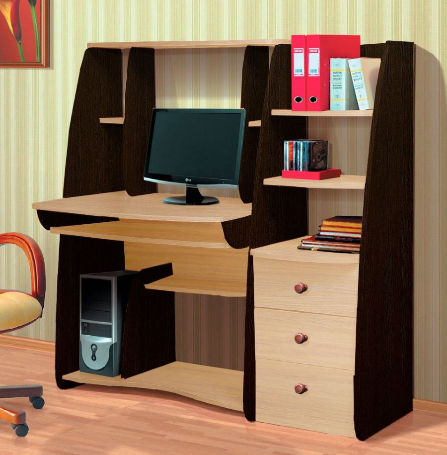 Фото Стол компьютерный СК 1  от производителя Фант-мебель в Ялте по цене 9&nbsp;590 ₽