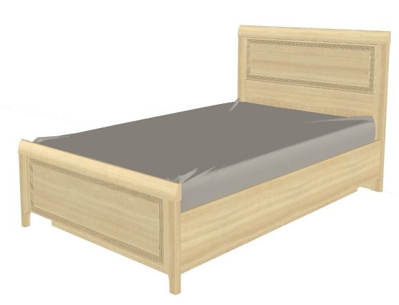 Фото Кровать односпальная Карина КР-1021 (СМ 120х200) с подъемным механизмом от производителя Лером в Ялте по цене 43 050 ₽