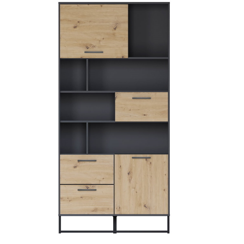 Фото Шкаф Brooklyn B172-REG1D2B2S от производителя Black Red White (БРВ) в Ялте по цене 32 270 ₽