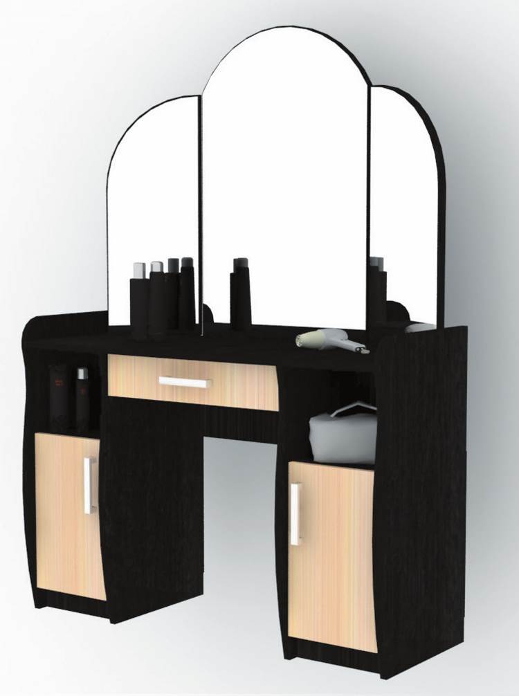 Фото Стол трюмо с зеркалом Галант-2  от производителя Пирамида в Ялте по цене 9&nbsp;510 ₽