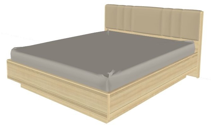 Фото Кровать двуспальная Карина КР-1013 (СМ 160х200) с подъемным механизмом от производителя Лером в Ялте по цене 41 360 ₽