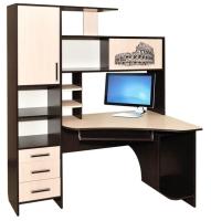 Стол компьютерный КЛ-6.0 (правый) (лдсп, лдсп-венге,  венге, дуб молочный (Росток) ) в Ялте от производителя 