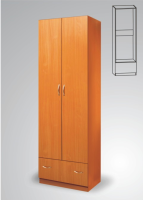 Фото shkafy-dvukhdvernye шкаф 04 (60) двухдверный производитель ДВК