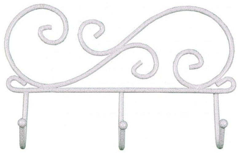 Фото Вешалка настенная Кружева 3 от производителя Завод металлических изделий в Ялте по цене 230 ₽