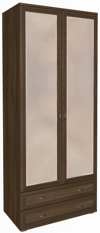 Фото Шкаф Карина ШК-1007 (90) двухдверный от производителя Лером в Ялте по цене 36 540 ₽