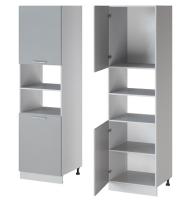 Кухня Бронкс пенал П-60 (белый, бетон,(Леко)) в Ялте от производителя 