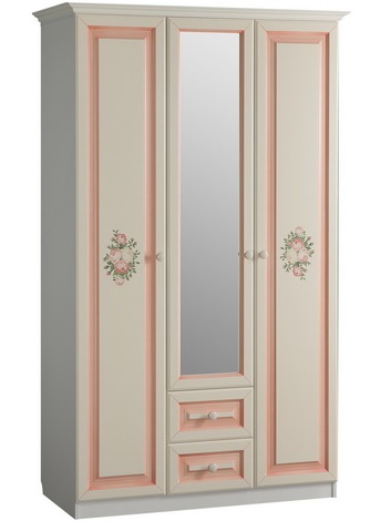 Фото Шкаф Алиса (129) трехдверный с ящиками  от производителя Мебельсон в Ялте по цене 44 770 ₽