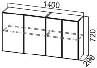 Фото  кухня модерн шкаф навесной ш1400 производитель 